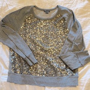 Vince sequin sweatshirt